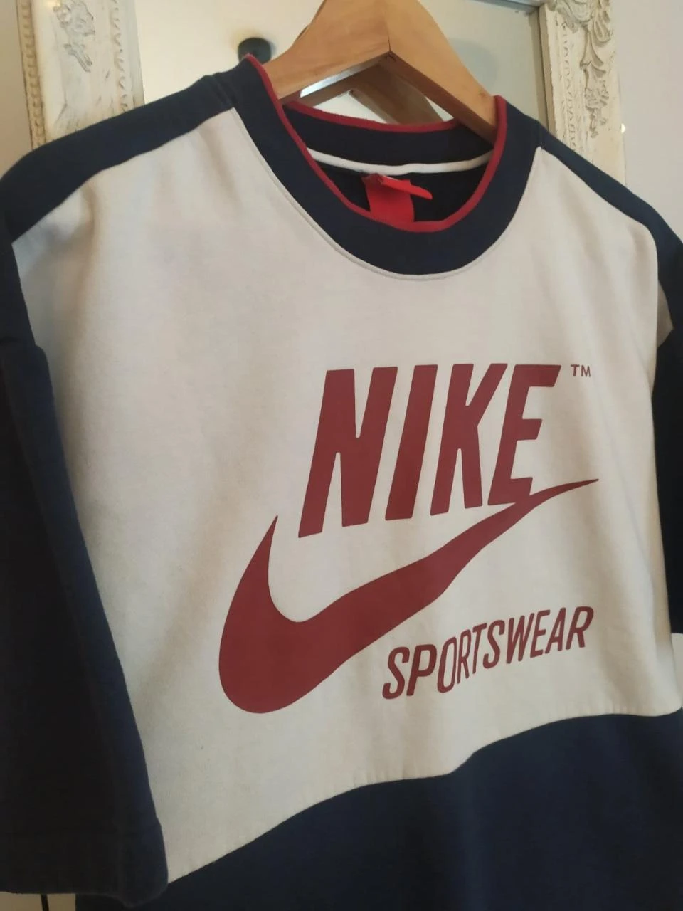 Nike Y2K Fleece Oversized Logo T-Shirt White M – photo 10